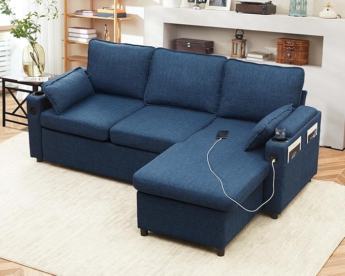 DURASPACE Sofa Bed Sleeper Pull Out 2 in 1 Sectional Sleeper Sofa Couches