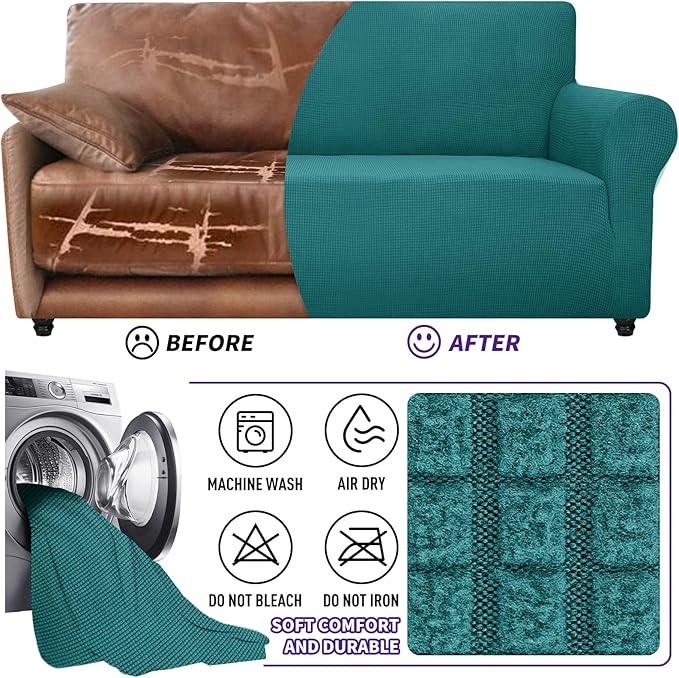 ZNSAYOTX Super Stretch Chair Slipcover Universal Sofa Chair Covers