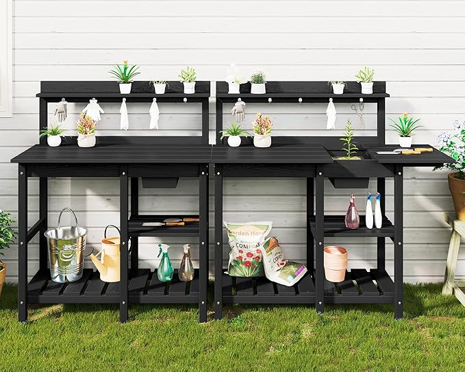 SERWALL Outdoor Potting Bench