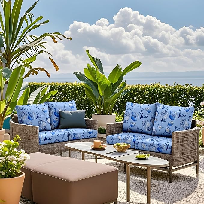 Outdoor Cushion Covers Set, Replacement