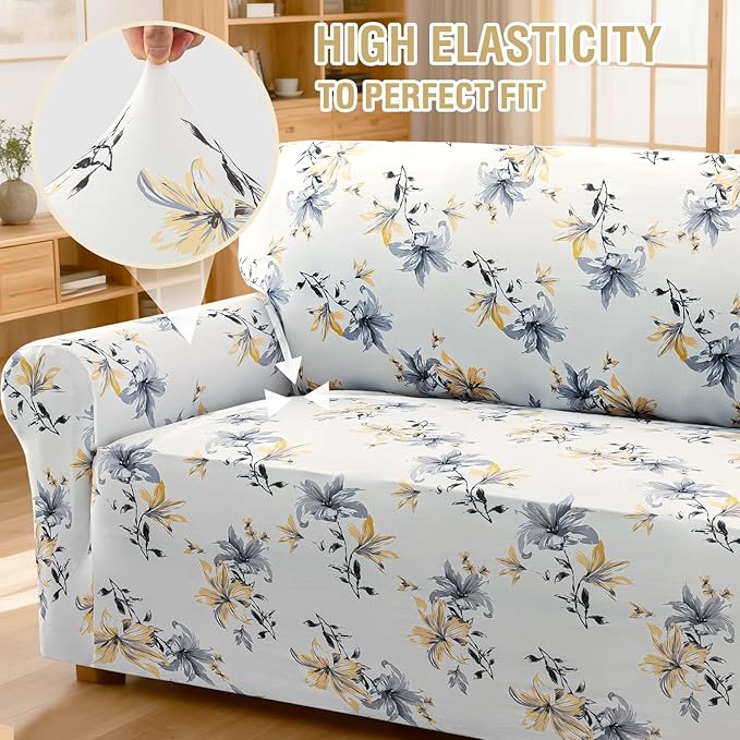H.VERSAILTEX Printed Couch Cover
