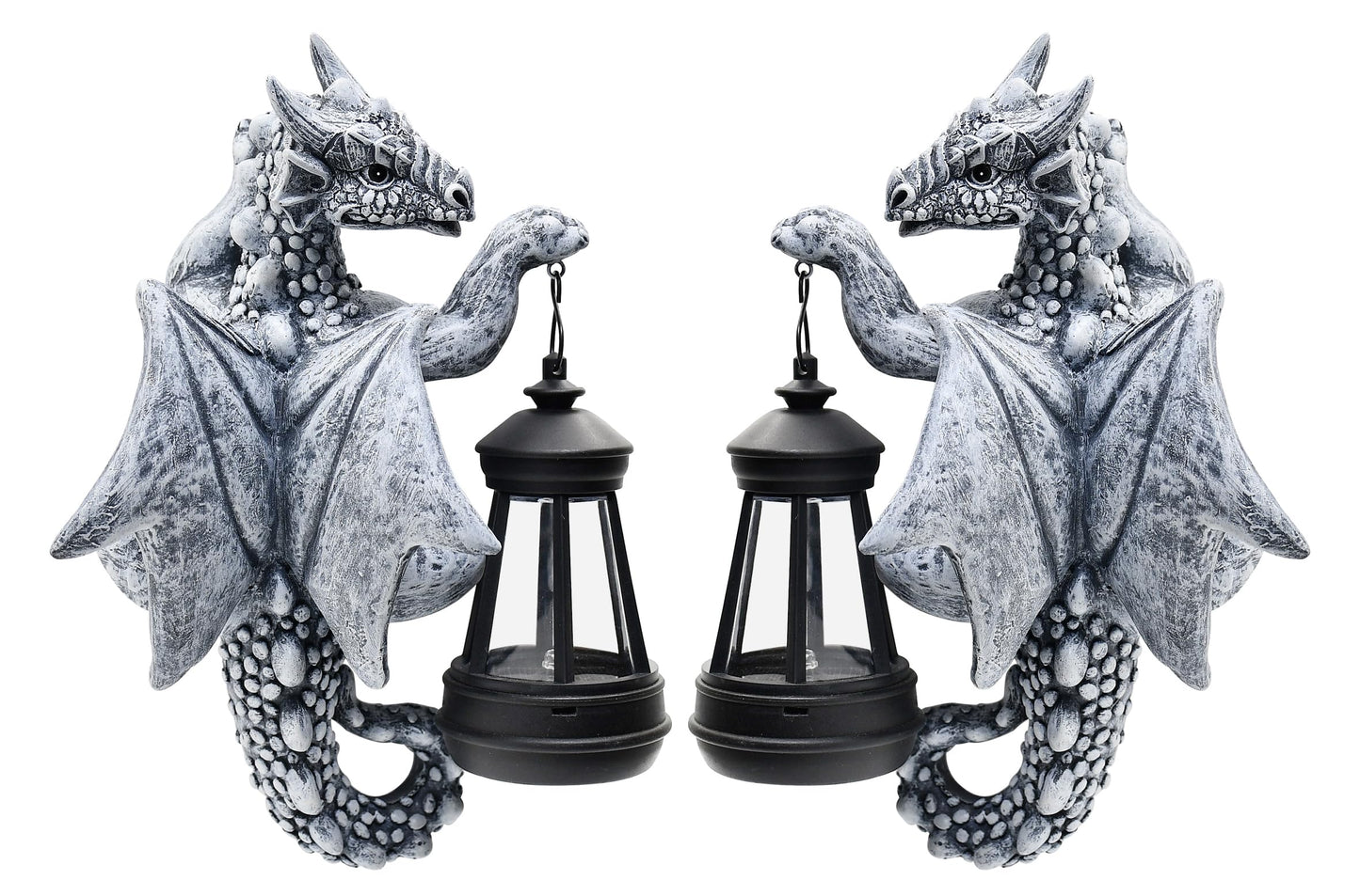 Fashionoda Dragon Tree Hugger Garden Decor - 9.3 Inch Garden Statues Lawn Ornaments for Outside Balcony Yard Whimsical Art Outdoor,Medieval Fantasy Halloween Decor