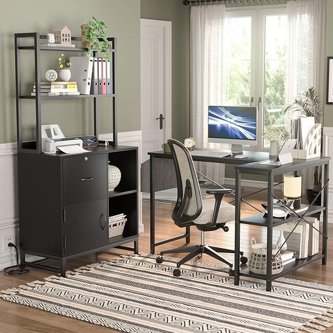 Homieasy Vertical Filing Cabinet