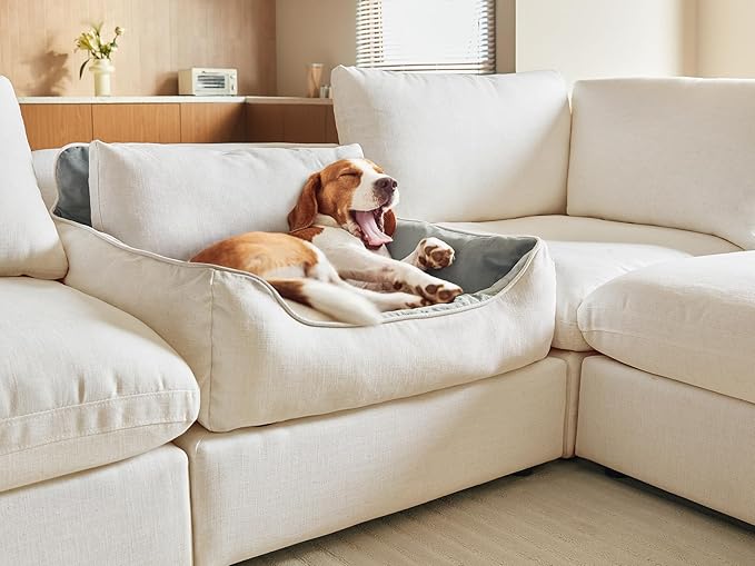 LINSY HOME Oversized Modular Sectional Sofa, Cloud Couch