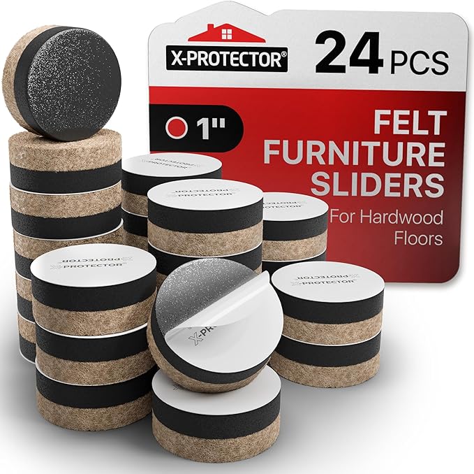 X-Protector Felt Furniture Sliders