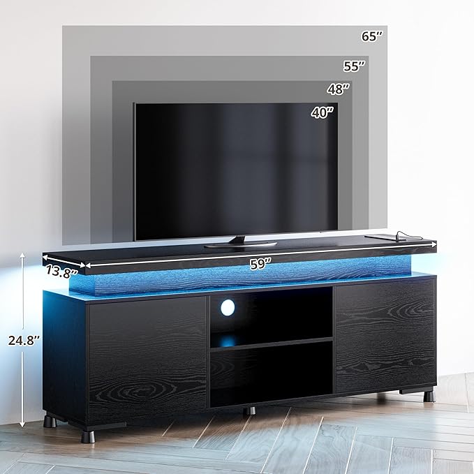 IRONCK TV Stands for TVs 65+ Inch