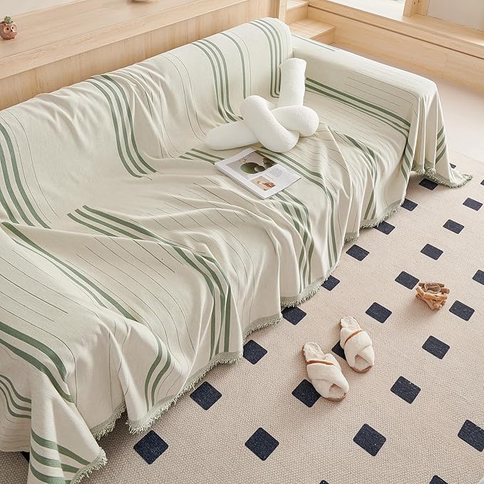 DREAMINGO Couch Cover Washable Chenille Sofa Protector