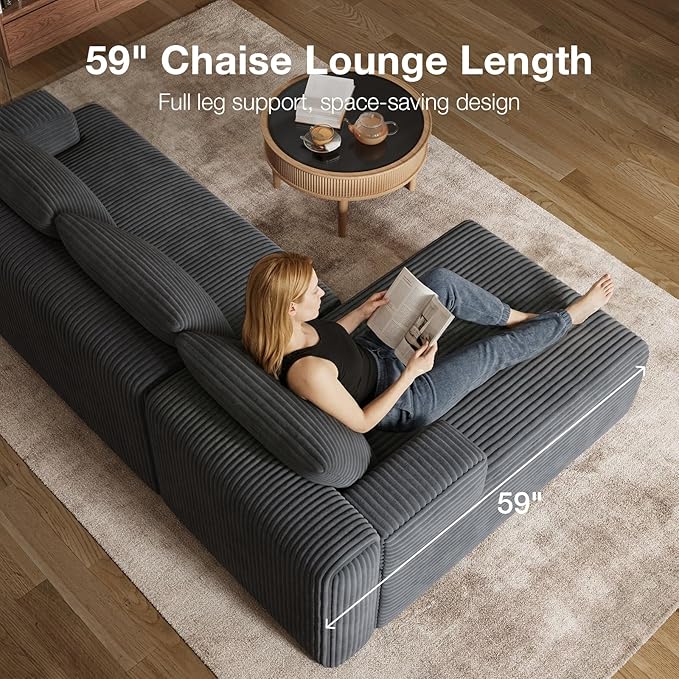Novilla L-Shape Sectional Couches