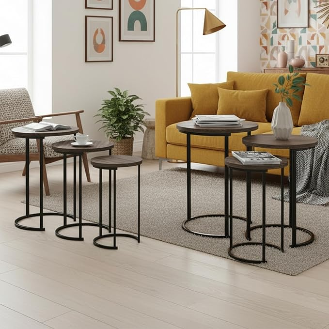Lavish Home Nesting Tables