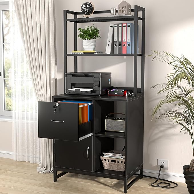 Homieasy Vertical Filing Cabinet