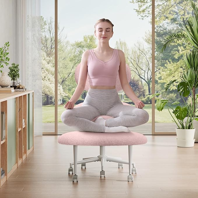 Pinmoco Ergonomic Cross Legged Office Chair