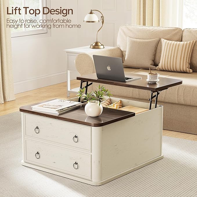 Memobarco 31.5" Lift Top Coffee Table