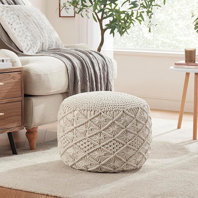 Ornavo Home Pouf Ottoman Foot Rest