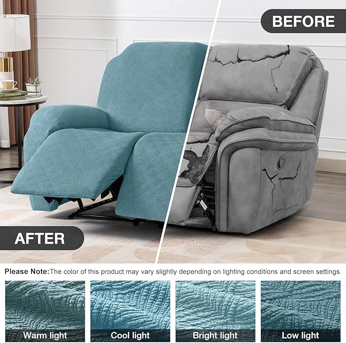 Timeles Recliner Covers Extra Wide Recliner Loveseat Covers Oversized Reclining