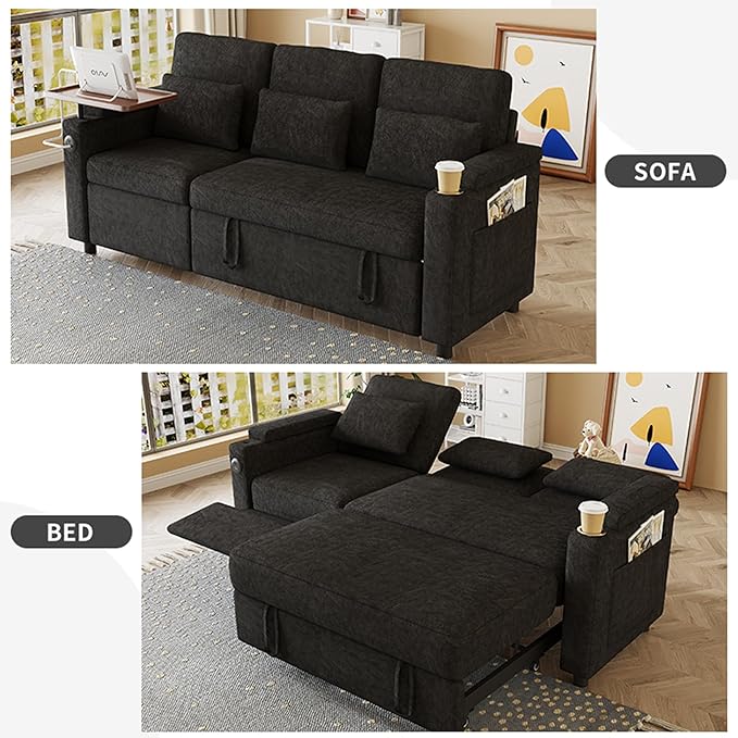 Queen Sectional Sleeper Sofa