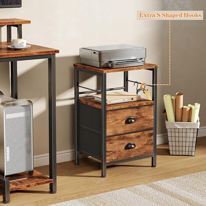 Furologee Night Stand Set of 2, Nightstand