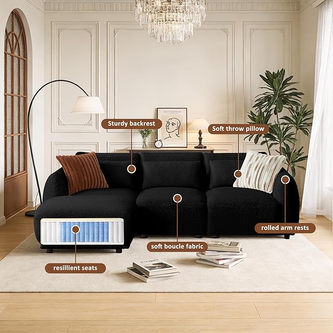 L Shaped Modular Sectional Couch