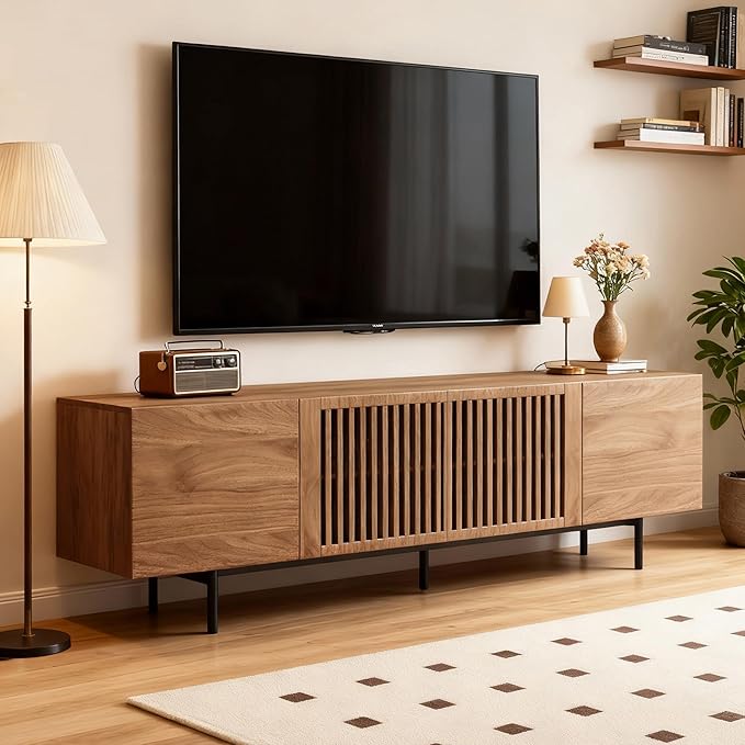 70.87" Mid-Century Modern TV Stand, Entertainment Center