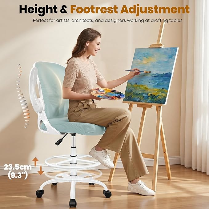 Primy Drafting Chair Tall Office Chair