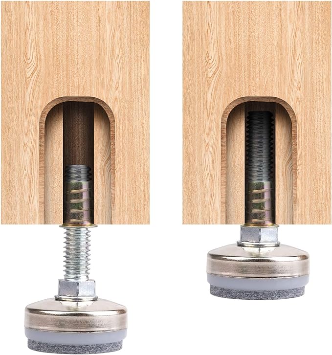 Heavy Duty Furniture Levelers Adjustable Furniture Legs Levelers, Leveling Feet
