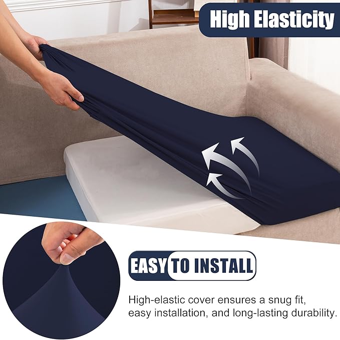 Patio Stretch Cushion Covers, Chair Cushion Covers& Sofa Replacement Slipcovers