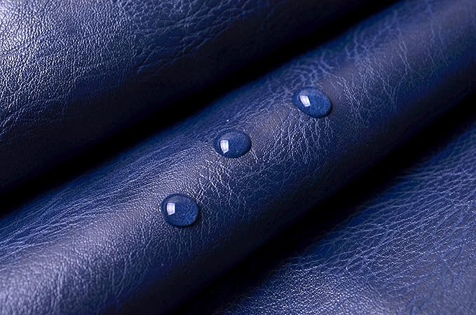 Wento Thick Faux Leather Fabric Soft Skin Grain PU Leather