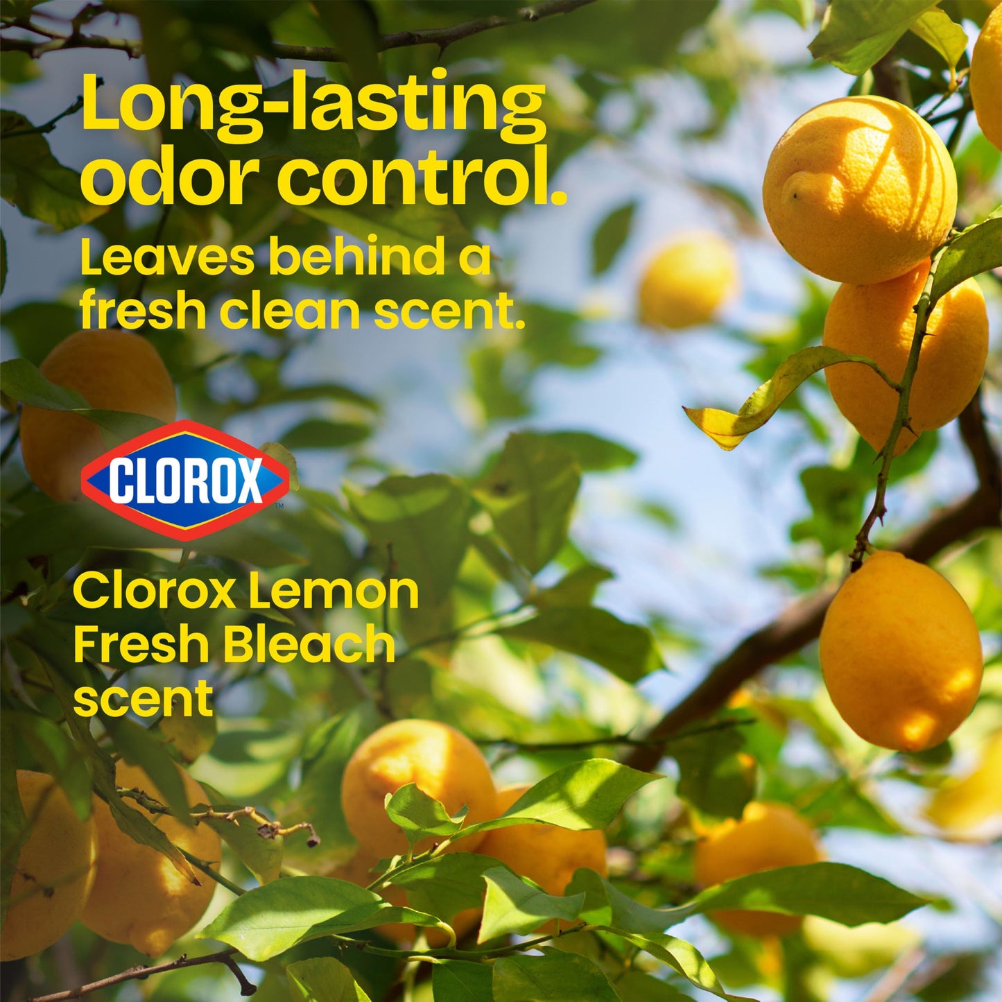 Glad Medium Trash Bags, 8 Gallon, Lemon Fresh Bleach Garbage Bags, Resists Bacterial Odors with Drawstring, 80 Count