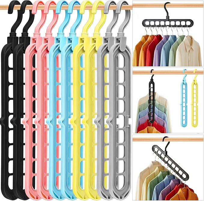 HEYHOUSE Closet Organizers and Storage, College Dorm Room Essentials