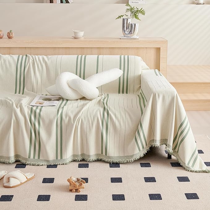 DREAMINGO Chenille Armchair Cover Jacquard Sofa Covers Washable Furniture