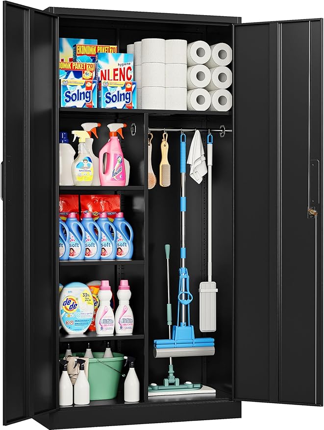 Wide & Deep Metal Storage Cabinet