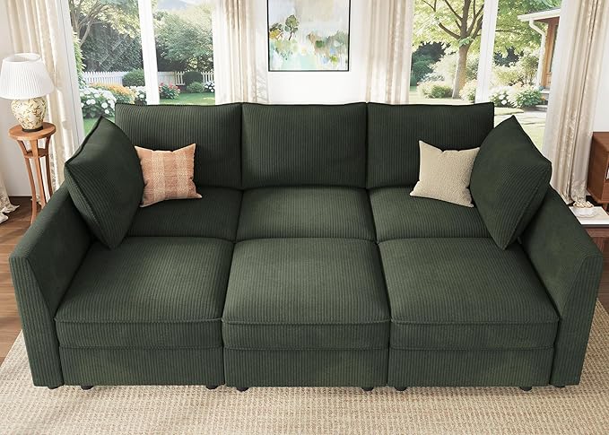 HONBAY Modular Sofa Sectional Sleeper Couch