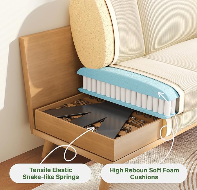 Vesgantti 68" Loveseat Sofa