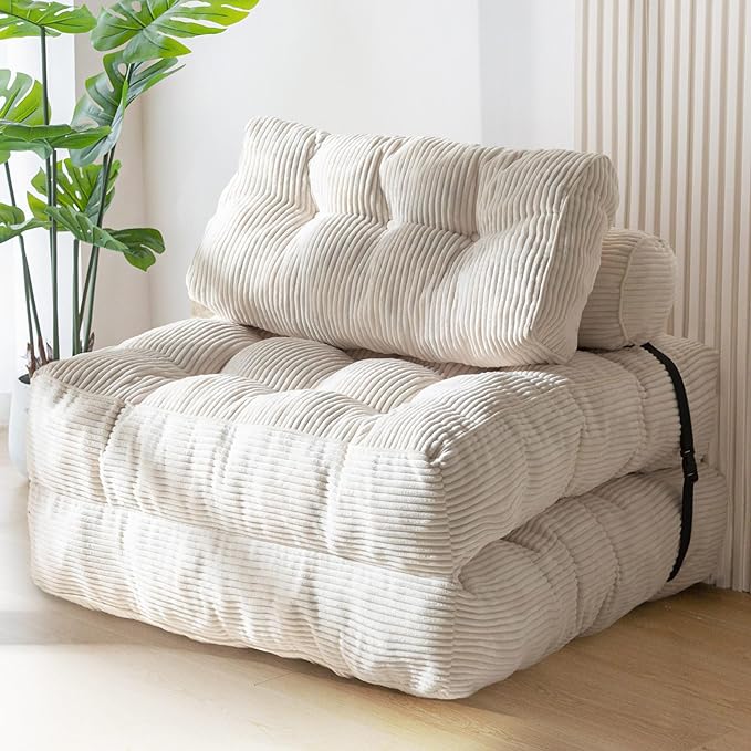 MAXYOYO Folding Sofa Bed, Convertible Sleeper Chair