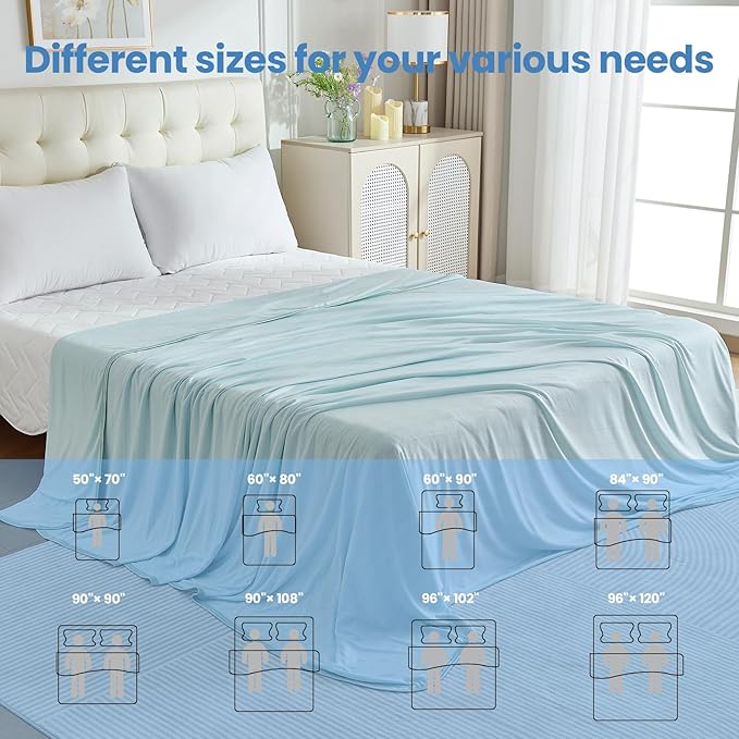 OIGAE Cooling Blanket for Hot Sleepers