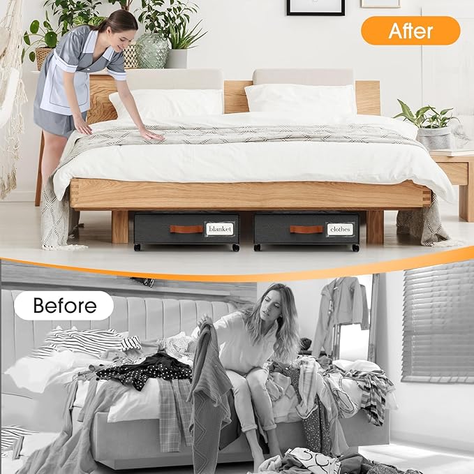 SpaceHacks Under Bed Storage