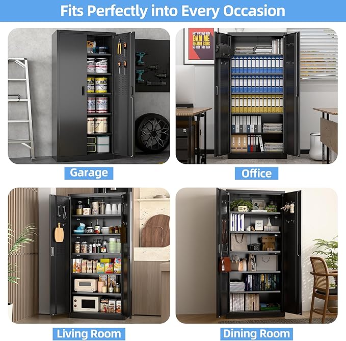 SUXXAN Metal Storage Cabinet