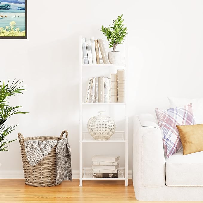 Bookshelf Storage Shelf Small Bookcase Freestanding Storage Stand