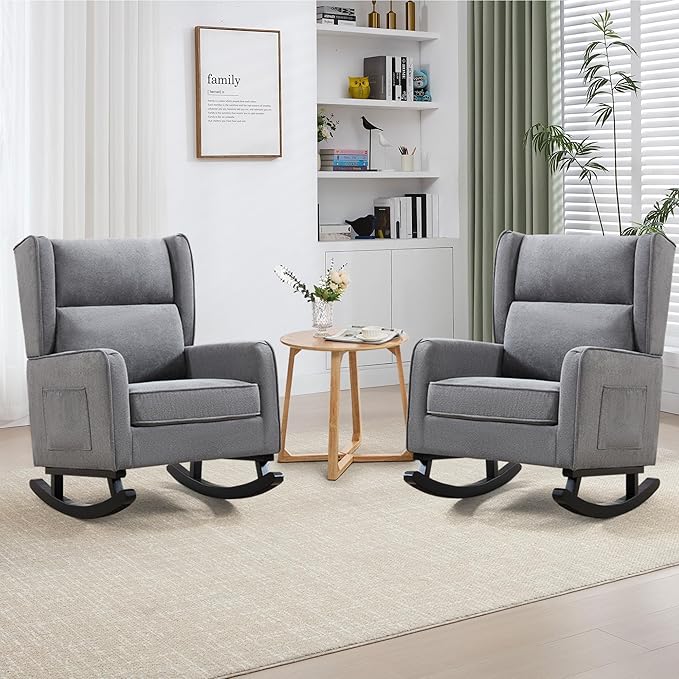 HCHAIRH Nursery Rocking Chairs, Rocking Chair Nursery