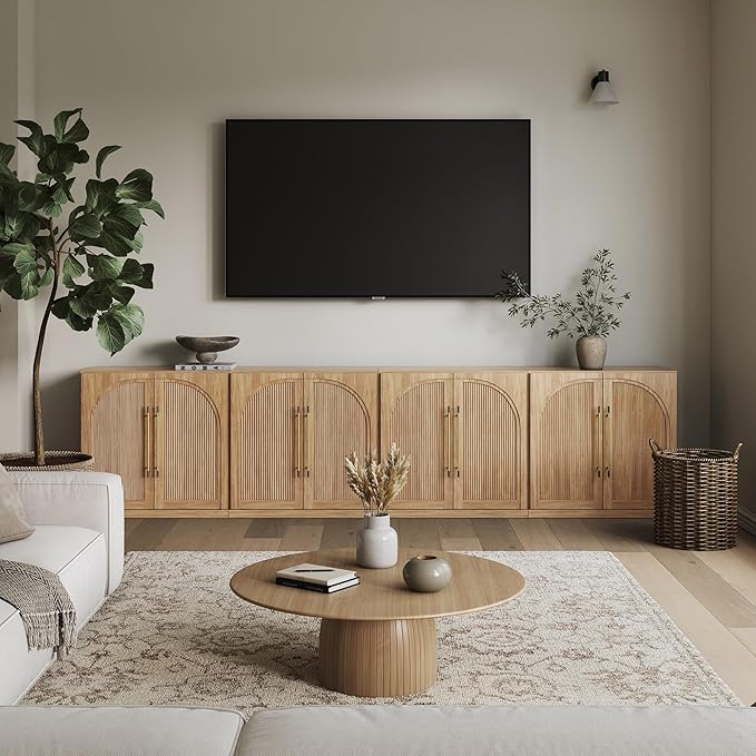 BELLEZE Set of 4 Modular Sideboard