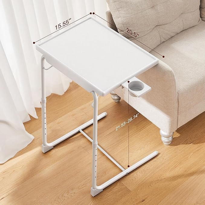 HUANUO Adjustable TV Tray Table