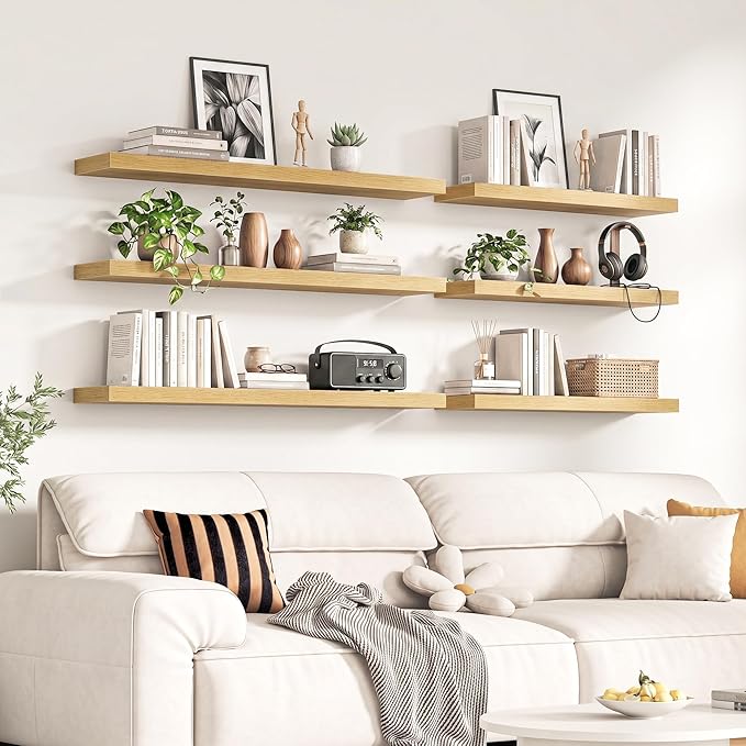 Fun Memories 40Inch Floating Shelves