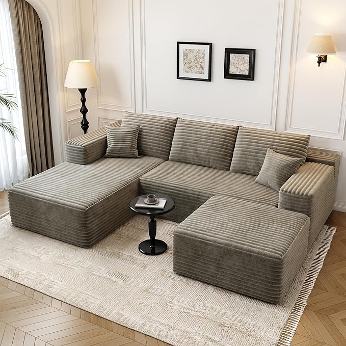 107.5" Cloud Modular Sectional Couch