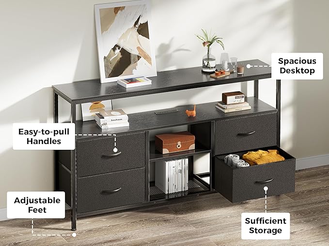 Huuger 47 Inch TV Stand Dresser