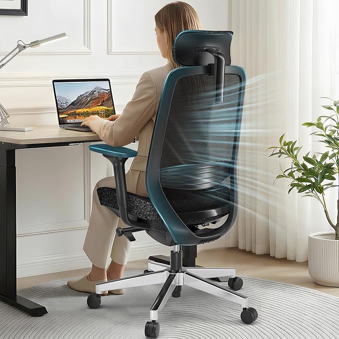 ErgoSift M2 Office Chair Ergonomic Desk Chair High-Back Mesh Desk Chair