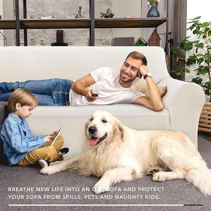 ZNSAYOTX Stretch Oversized Couch Cover Universal Sofa Covers
