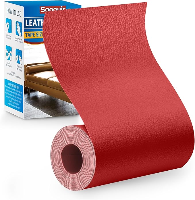 Leather Repair Patch Tape Kit, Vinyl Leather Repair Kit