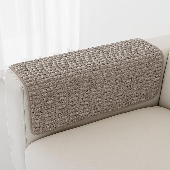 Foxdecor Couch Arm Covers Sofa Arm Covers, Arm Chair Covers Set of 2, Arm Rest