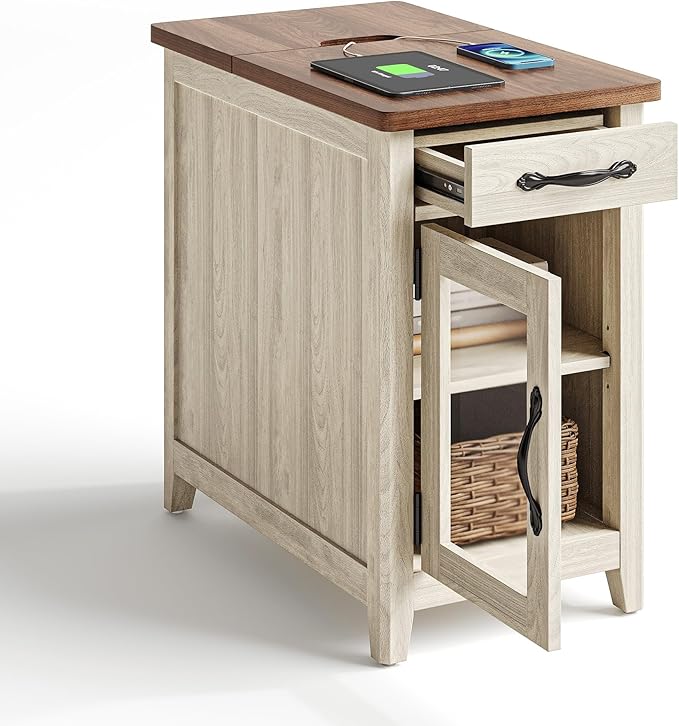 LINSY HOME End Table Set of 2