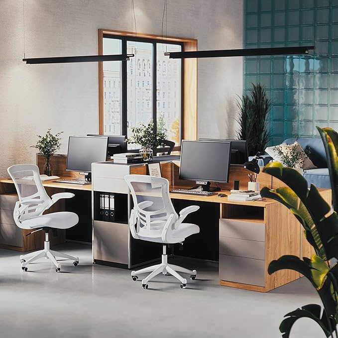 Flash Furniture Kelista Mid-Back Swivel Office Chair