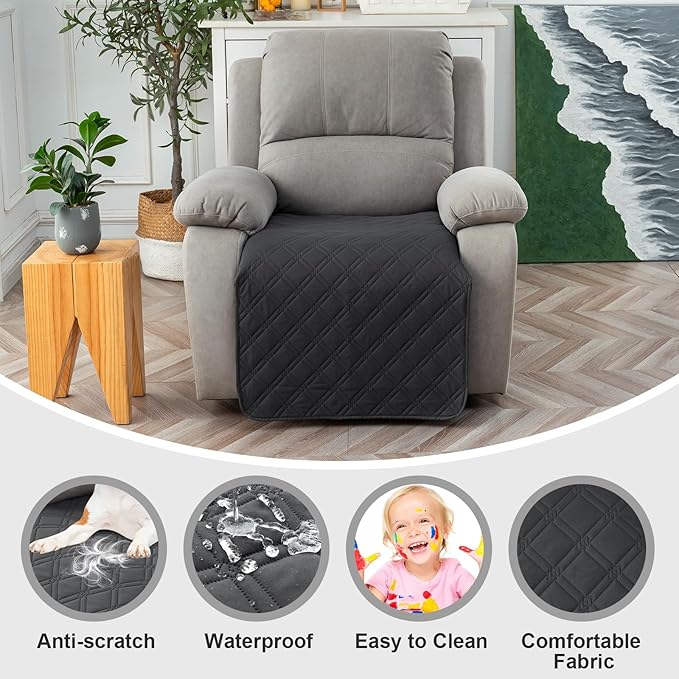 Genina Waterproof Recliner Chair Covers, Recliner Cover